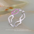 platinum love symbol ring couple love band ring hot fashion jewelry free shipping ring